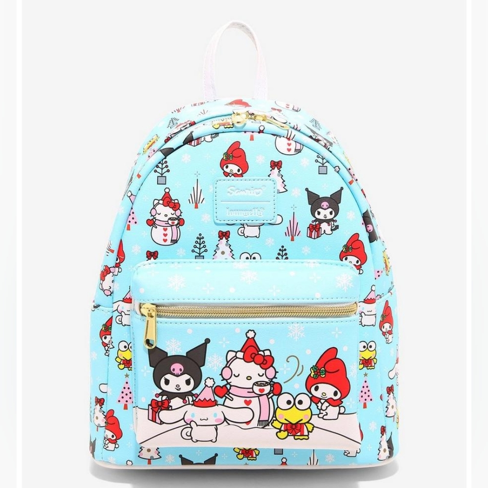 Loungefly Hello Kitty And Friends Holiday Mini Backpack